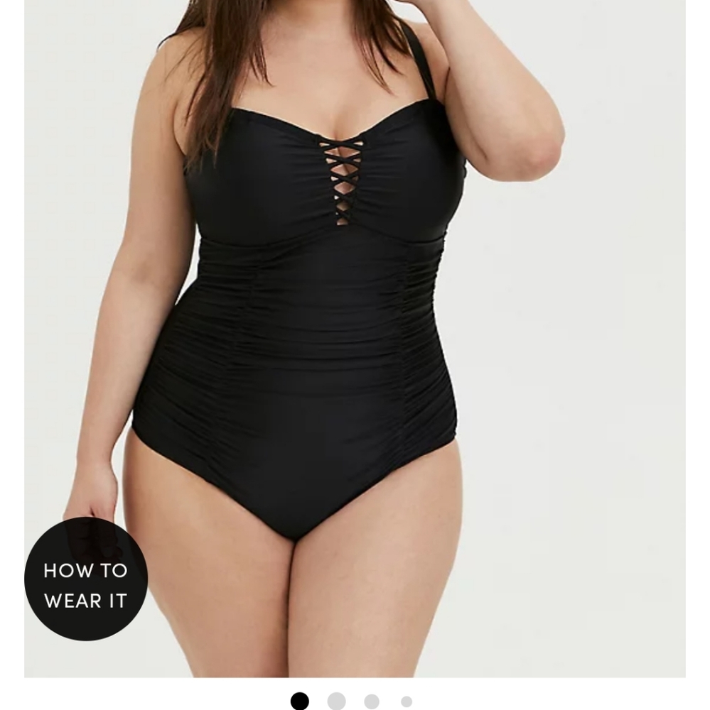 Torrid one piece swimsuit